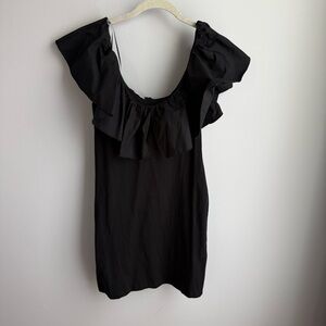 Motivi Elegant Black Ruffle Design